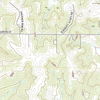 United States Geological Survey Luther, OK (2022, 24000-Scale) digital map