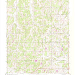 United States Geological Survey Luther SE, OK (1966, 24000-Scale) digital map
