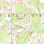 United States Geological Survey Luther SE, OK (1966, 24000-Scale) digital map
