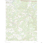 United States Geological Survey Luthersburg, PA (2023, 24000-Scale) digital map