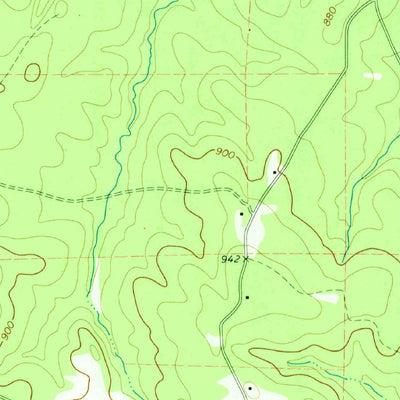 United States Geological Survey Luthersville, GA (1971, 24000-Scale) digital map
