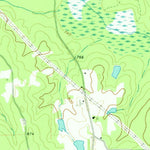United States Geological Survey Luthersville, GA (1971, 24000-Scale) digital map
