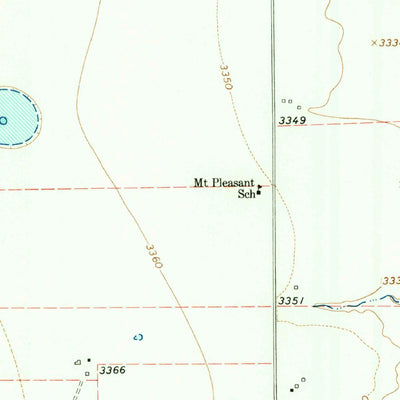 United States Geological Survey Luttrell Springs NE, TX (1963, 24000-Scale) digital map