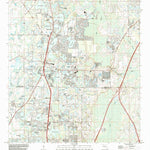 United States Geological Survey Lutz, FL (1999, 24000-Scale) digital map