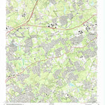 United States Geological Survey Luxomni, GA (1992, 24000-Scale) digital map
