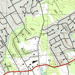 United States Geological Survey Luxomni, GA (1992, 24000-Scale) digital map