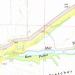 United States Geological Survey Luxora, AR-TN (1972, 24000-Scale) digital map