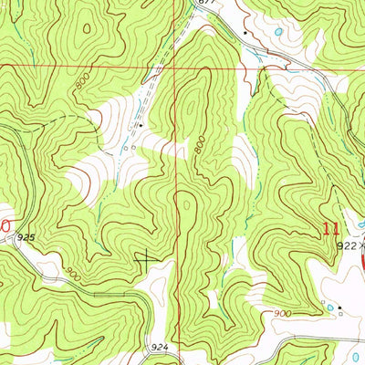 United States Geological Survey Luystown, MO (1975, 24000-Scale) digital map
