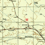 United States Geological Survey Luzena, AZ (1944, 62500-Scale) digital map