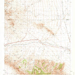 United States Geological Survey Luzena, AZ (1957, 62500-Scale) digital map