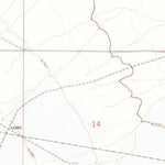 United States Geological Survey Luzena, AZ (1979, 24000-Scale) digital map