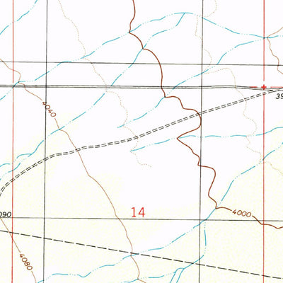 United States Geological Survey Luzena, AZ (1996, 24000-Scale) digital map