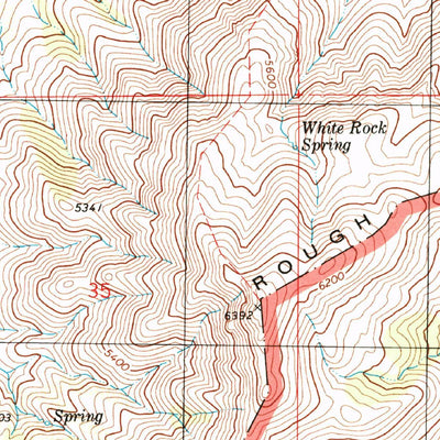 United States Geological Survey Luzena, AZ (1996, 24000-Scale) digital map