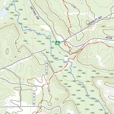 United States Geological Survey Luzerne, MI (2023, 24000-Scale) digital map