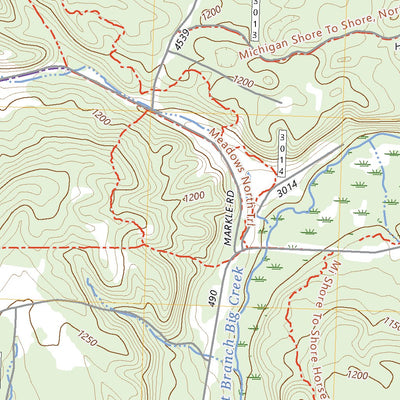 United States Geological Survey Luzerne, MI (2023, 24000-Scale) digital map