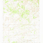 United States Geological Survey Lybrook NW, NM (1966, 24000-Scale) digital map