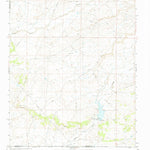 United States Geological Survey Lybrook SE, NM (1966, 24000-Scale) digital map