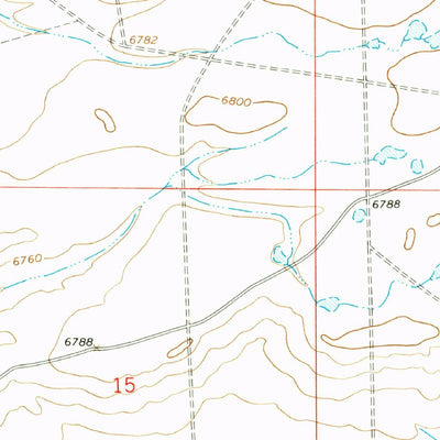 United States Geological Survey Lybrook SE, NM (1966, 24000-Scale) digital map
