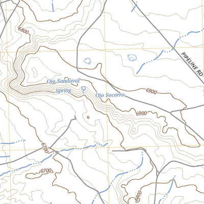 United States Geological Survey Lybrook SE, NM (2023, 24000-Scale) digital map