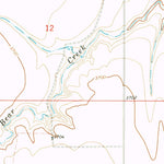 United States Geological Survey Lycan NE, CO-KS (1971, 24000-Scale) digital map