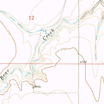 United States Geological Survey Lycan NE, CO-KS (1971, 24000-Scale) digital map