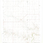 United States Geological Survey Lycan SE, CO-KS (1971, 24000-Scale) digital map