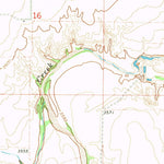 United States Geological Survey Lycan SE, CO-KS (1971, 24000-Scale) digital map