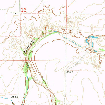 United States Geological Survey Lycan SE, CO-KS (1971, 24000-Scale) digital map