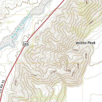 United States Geological Survey Lyden, NM (2020, 24000-Scale) digital map