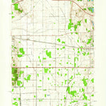 United States Geological Survey Lydick, IN (1958, 24000-Scale) digital map
