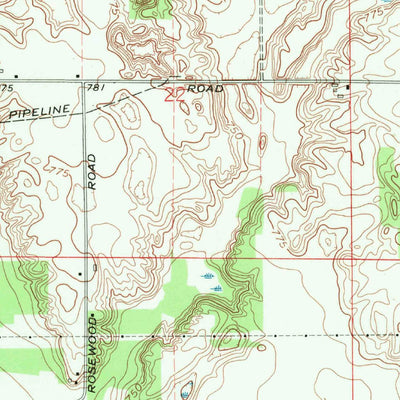 United States Geological Survey Lydick, IN (1969, 24000-Scale) digital map