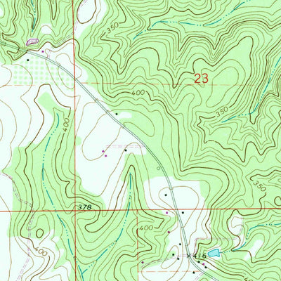 United States Geological Survey Lyeffion, AL (1971, 24000-Scale) digital map