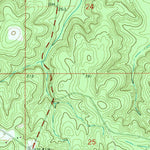 United States Geological Survey Lyeffion, AL (1971, 24000-Scale) digital map