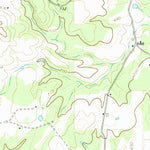 United States Geological Survey Lyerly, GA-AL (1966, 24000-Scale) digital map