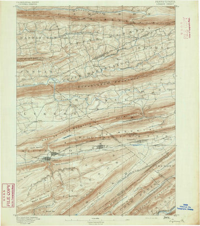 Lykens, PA (1892, 62500-Scale) Preview 1