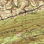United States Geological Survey Lykens, PA (1943, 62500-Scale) digital map