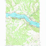 United States Geological Survey Lyle, WA-OR (1978, 24000-Scale) digital map