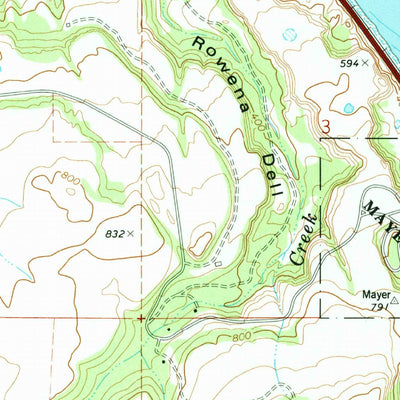 United States Geological Survey Lyle, WA-OR (1978, 24000-Scale) digital map