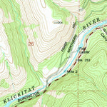 United States Geological Survey Lyle, WA-OR (1978, 24000-Scale) digital map