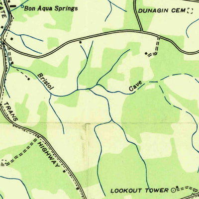United States Geological Survey Lyles, TN (1936, 24000-Scale) digital map