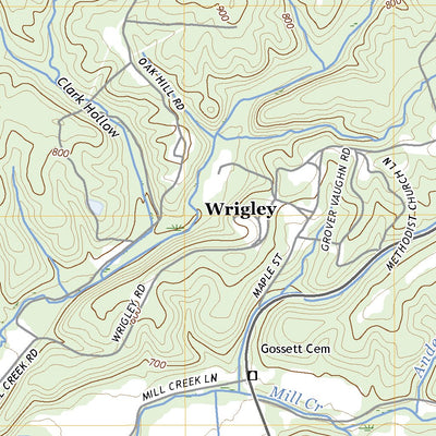 United States Geological Survey Lyles, TN (2022, 24000-Scale) digital map