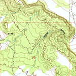 United States Geological Survey Lyman Lake, AZ (1971, 24000-Scale) digital map