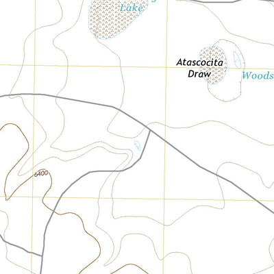 United States Geological Survey Lyman Lake SW, AZ (2021, 24000-Scale) digital map