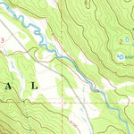 United States Geological Survey Lyman Lake, UT-WY (1967, 24000-Scale) digital map