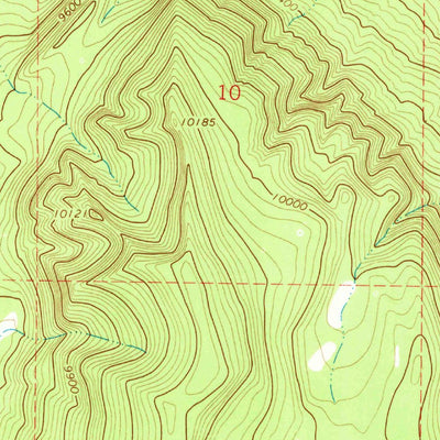 United States Geological Survey Lyman Lake, UT-WY (1967, 24000-Scale) digital map