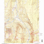 United States Geological Survey Lyman Lake, UT-WY (1998, 24000-Scale) digital map