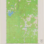 United States Geological Survey Lyman Lake, WI (1961, 24000-Scale) digital map