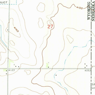 United States Geological Survey Lyman, NE-WY (1960, 24000-Scale) digital map