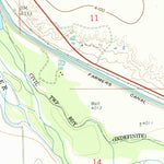 United States Geological Survey Lyman, NE-WY (1960, 24000-Scale) digital map