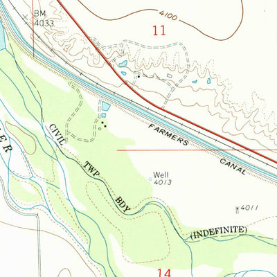 United States Geological Survey Lyman, NE-WY (1960, 24000-Scale) digital map